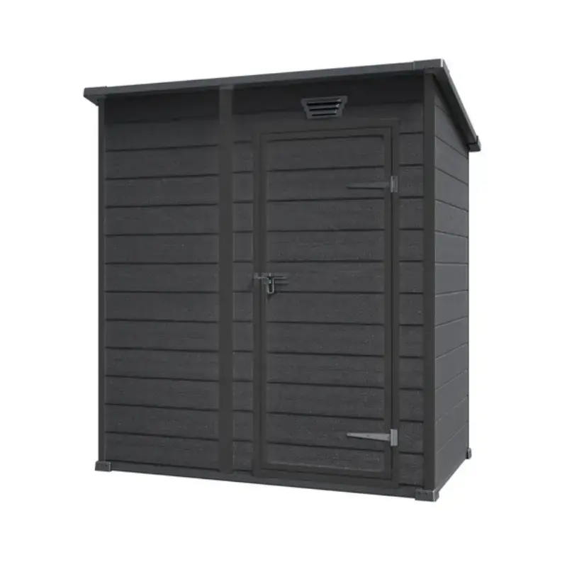 Garden shed Essential Shed 6x4 dark grey/black