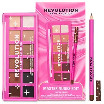 Revolution Make Up The Master Nudes Edit Estuche 2 Piezas