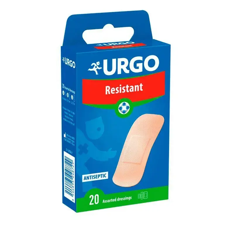 Urgo Resistant 20 Assorted Plasters (3664492020778)