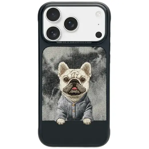 Nimmy Gentle Pets Series Dog phone case with MagSafe support for iPhone 17 Pro Max black