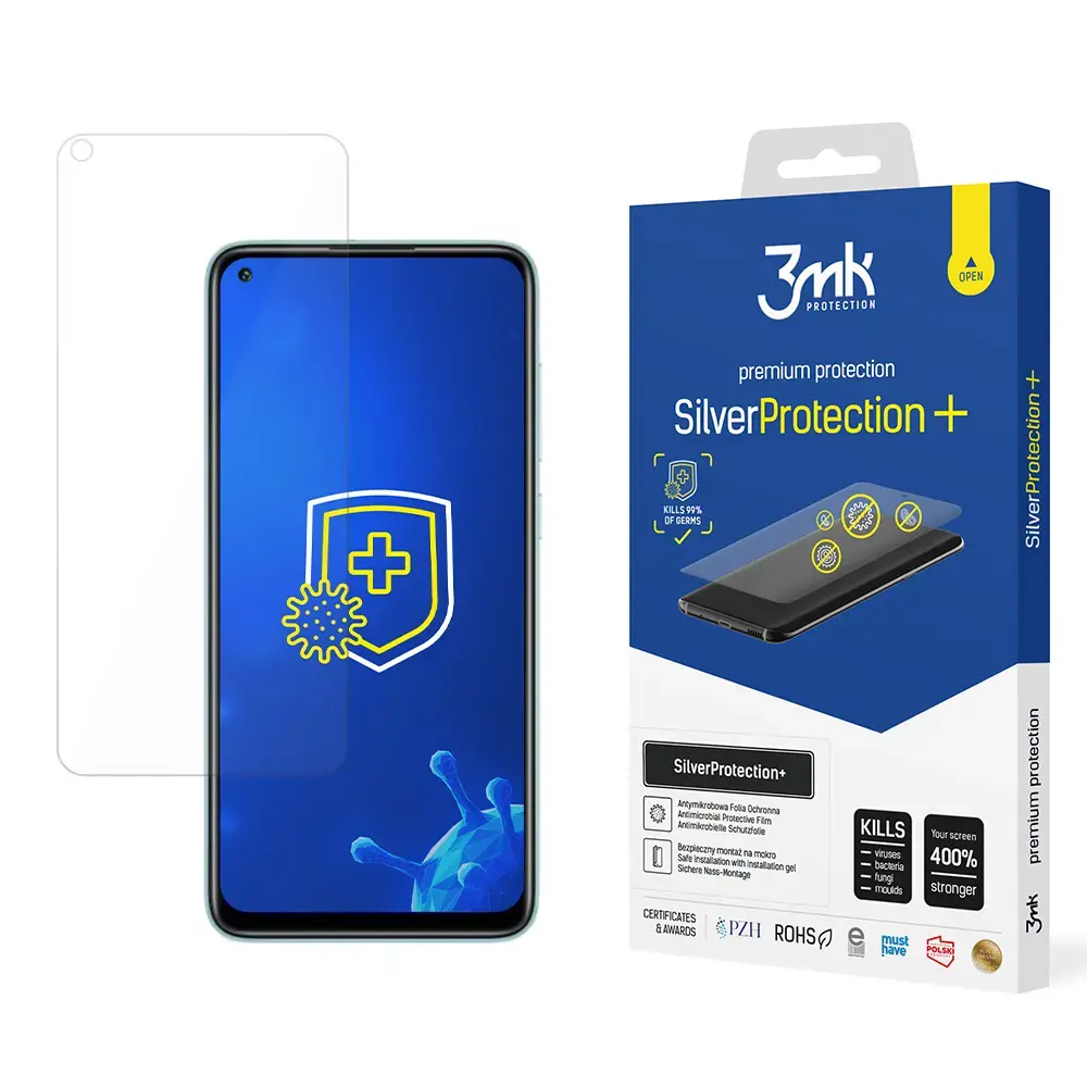 XI Redmi Note 9|Redmi 10x 4G B - 3mk SilverProtection+ screen protector