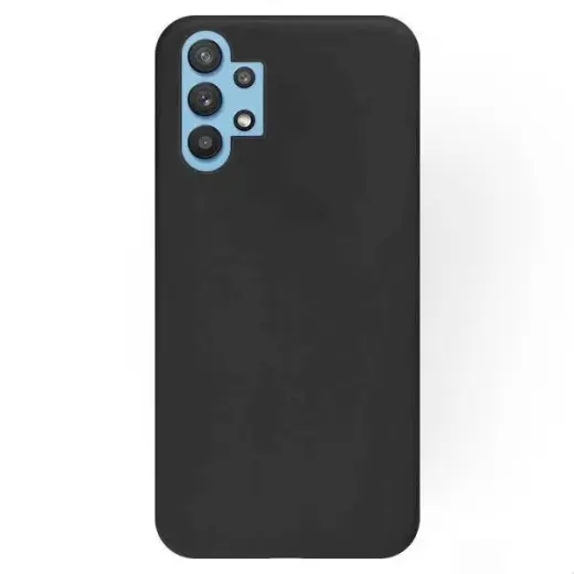 Fusion elegance fibre protect silicone case for Samsung A325 Galaxy A32 4G black