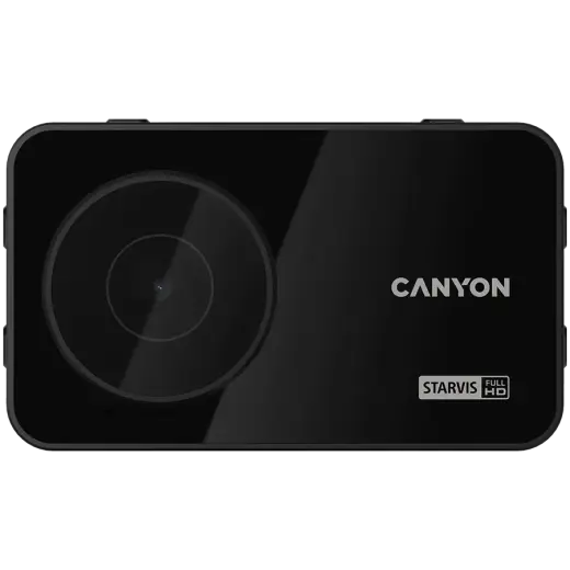 CANYON car recorder DVR10GPS FullHD 1080p Wi-Fi GPS Black
