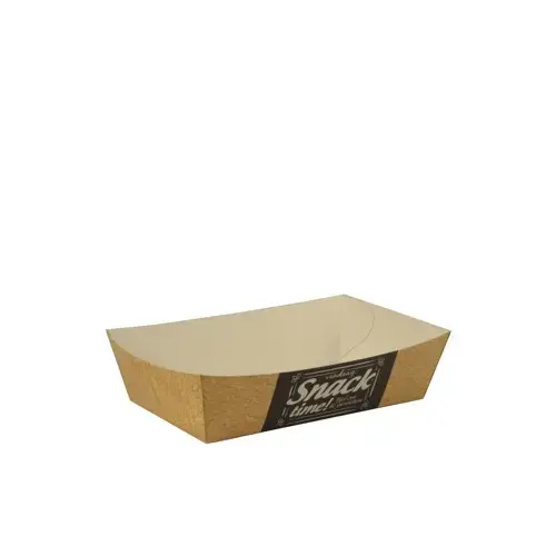Pārtikas kastīte SNACK, papīra, 120x70x35 mm, 0.605kg, 50gab