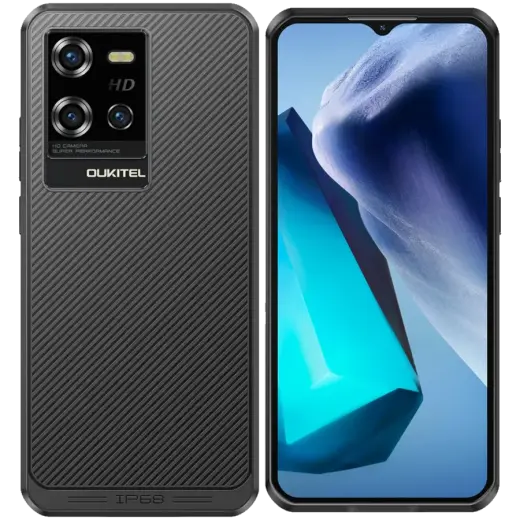 OUKITEL WP50 Slim Rugged Smartphone 4Gb/256Gb, Black