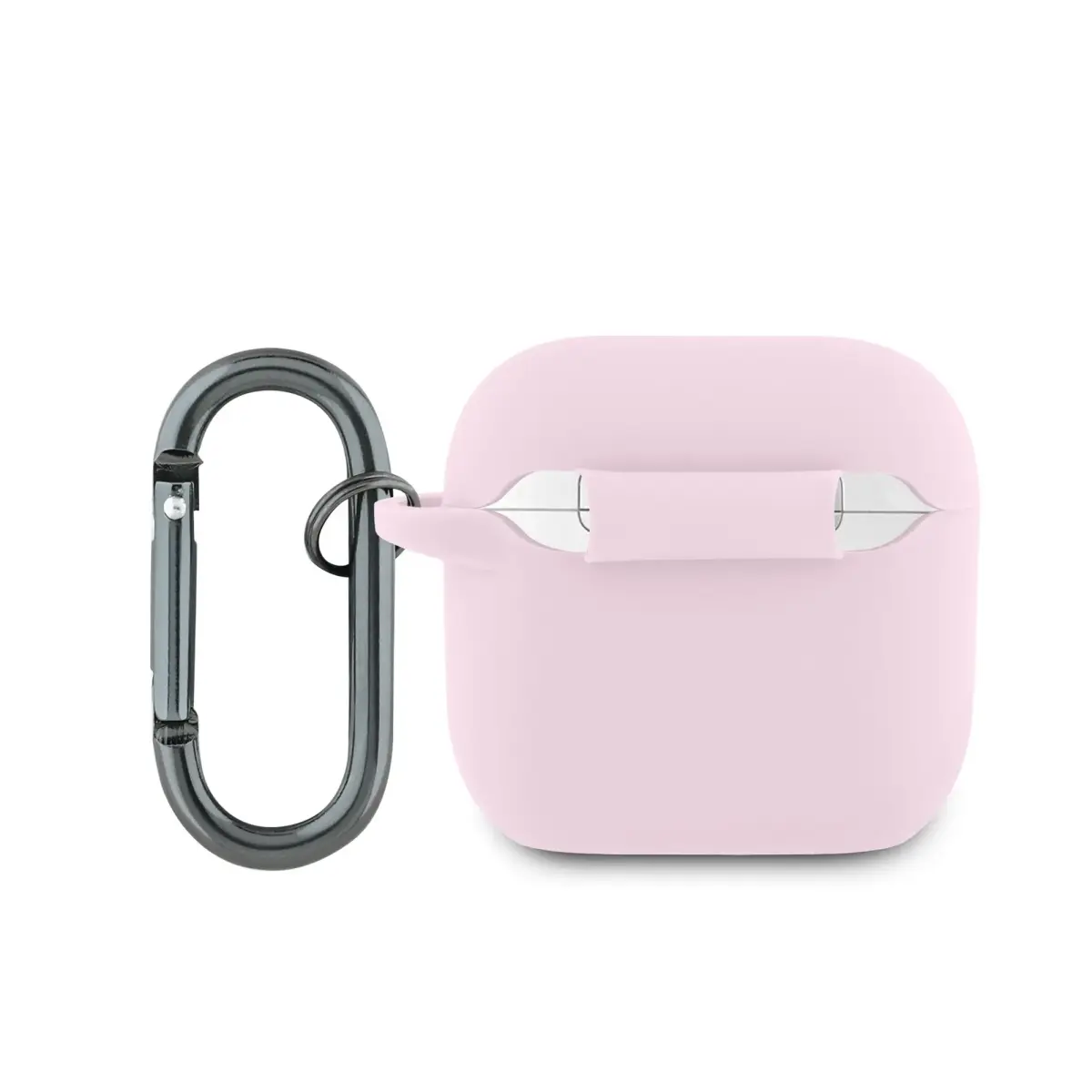 Lacoste Liquid Silicone Croc Logo Case for AirPods 4 Pink