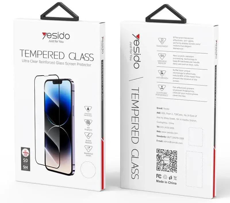 yesido Glass 5D iPhone 15 Pro Max  TG01