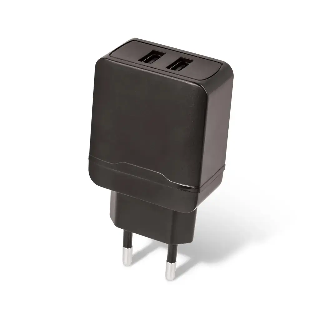 Setty wall charger 2xUSB 2,4A LS-02 black JMP