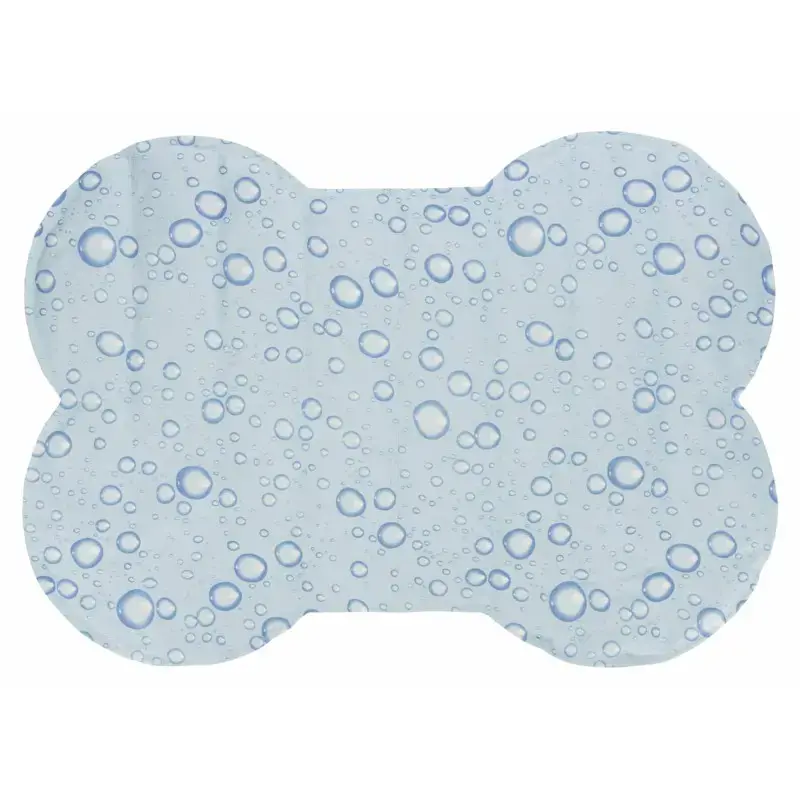 Atsvaidzinošs paklājs dzīvniekiem - Trixie Cooling mat bone shape, M: 60 × 45 cm