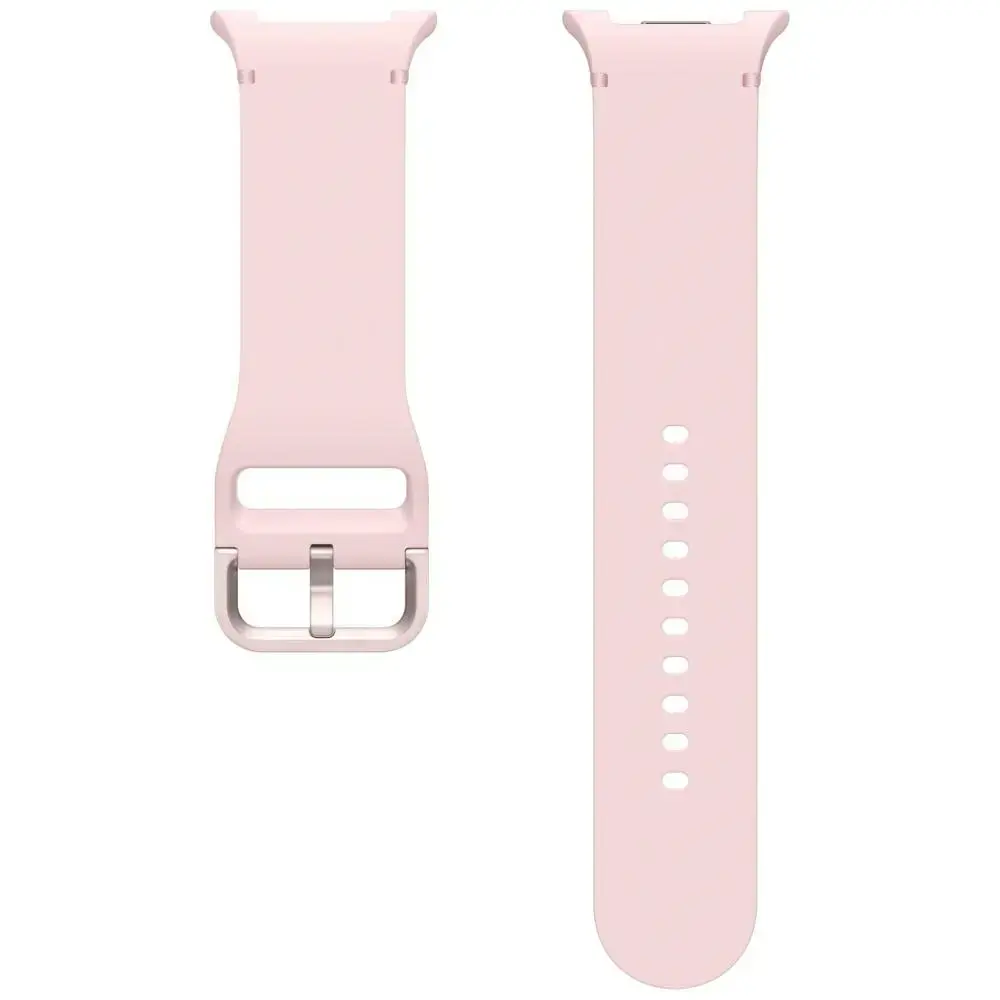 Samsung Sport viedpulksteņa siksniņa priekš Galaxy Watch8 / Watch8 Classic | silikons | rozā