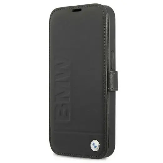 Etui BMW BMFLBKP13SSLLBK iPhone 13 mini 5,4" czarny|black book Signature
