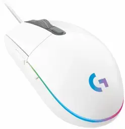 Logitech Gaming Mouse G203 LIGHTSYNC - mouse - USB - white
