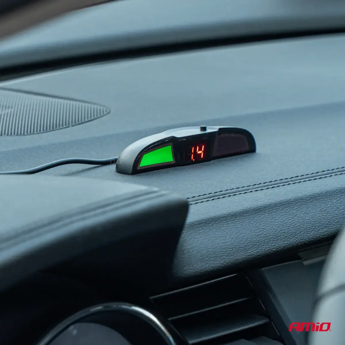 Parking assistant system LED COB 4 sensor black inside mount 16,5mm