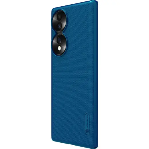 Nillkin Super Frosted Back Cover for Honor 70 Peacock Blue