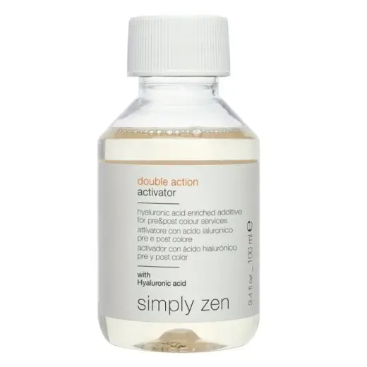 Simply Zen, Double Action, Hyaluronic Acid, Leave-In Scalp Treatment Lotion, For Colour Protection, 100 ml