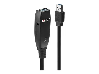 Lindy - USB extension cable - USB Type A to USB Type A - 15 m