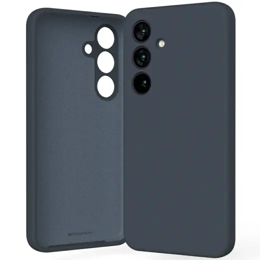 Mercury Silicone чехол для телефона для Samsung Galaxy S25 синий