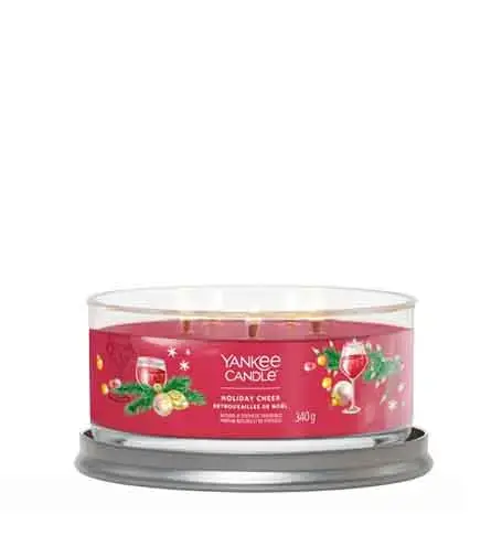 Yankee Candle Holiday Cheer signature tumbler 5 wicks 340 g