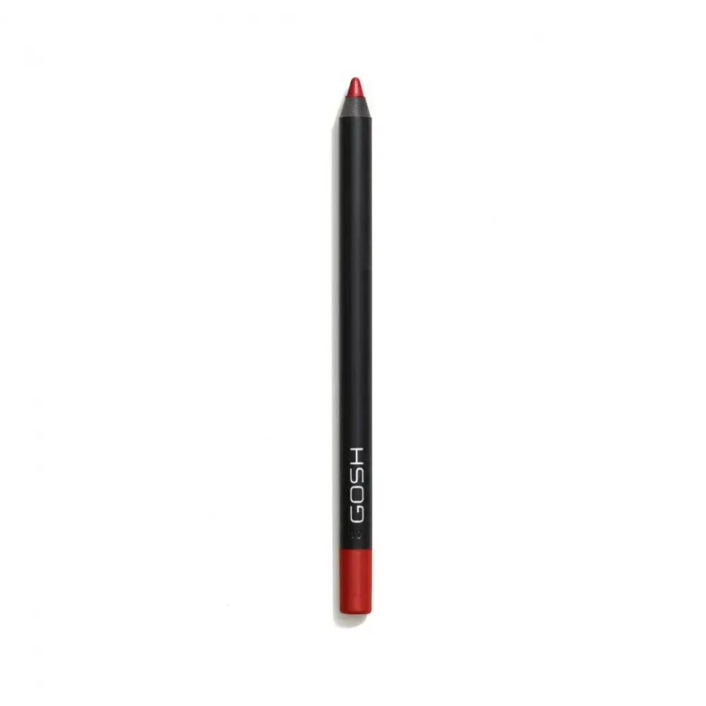 Gosh, Velvet Touch, Contour, Lip Liner, Simply Red, 1.2 g