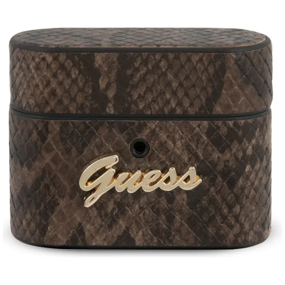 Guess GUACAPPUSNSMLBR AirPods Pro cover brown Python Collection