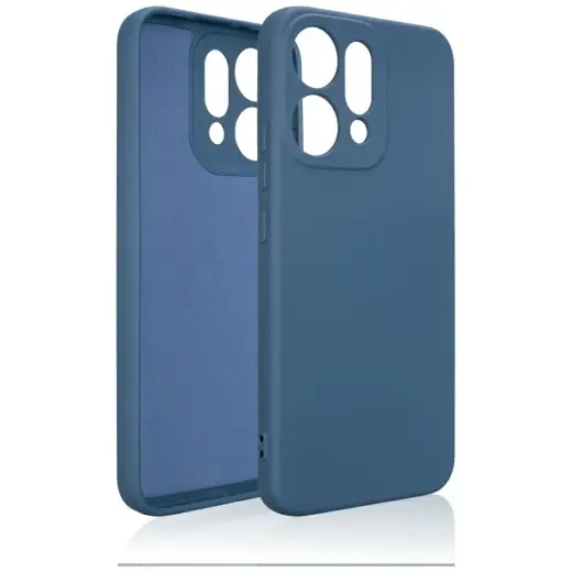 Case Beline Silicone for Oppo Reno 14 blue