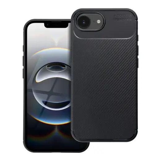 Case for iPhone 16e (SE 4 2025) Carbon Premium black