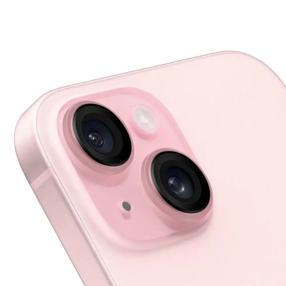 OBAL:ME Lens Protector for Apple iPhone 15|15 Plus Pink