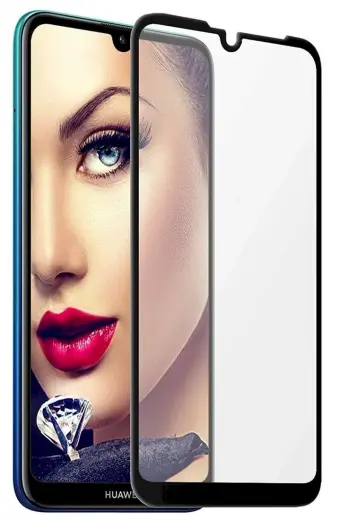Tempered Glass 9D Full Coveraged with Frame Huawei P Smart 2019 | 2020 Black