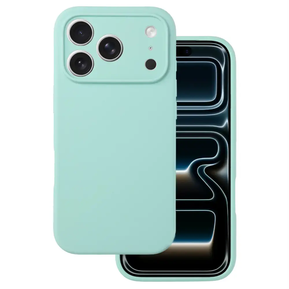 Silicone Lite maciņš telefonam iPhone 17 Pro zaļš