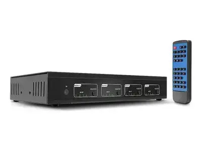 Lindy 4x4 HDMI 2.0 18G Matrix Switch Pro - video|audio switch - rack-mountable