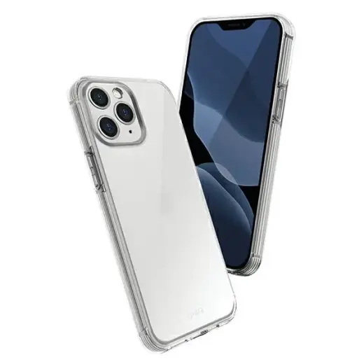 UNIQ Air Fender Case iPhone 12 Pro Max 6,7" kaila caurspīdīga