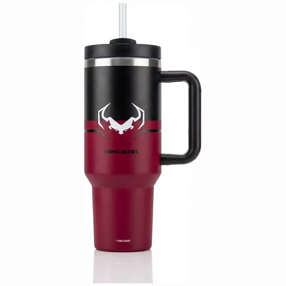 Diablo Bloody Insulated Mug with Handle red