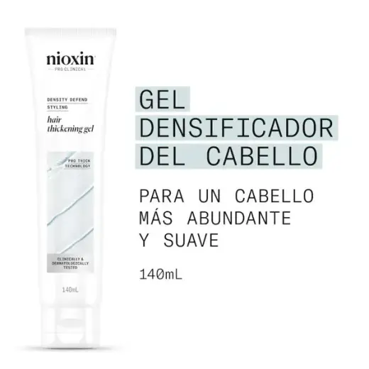NIOXIN Texturizing Gel - Densifying and Volumizing Hair Treatment 140ml