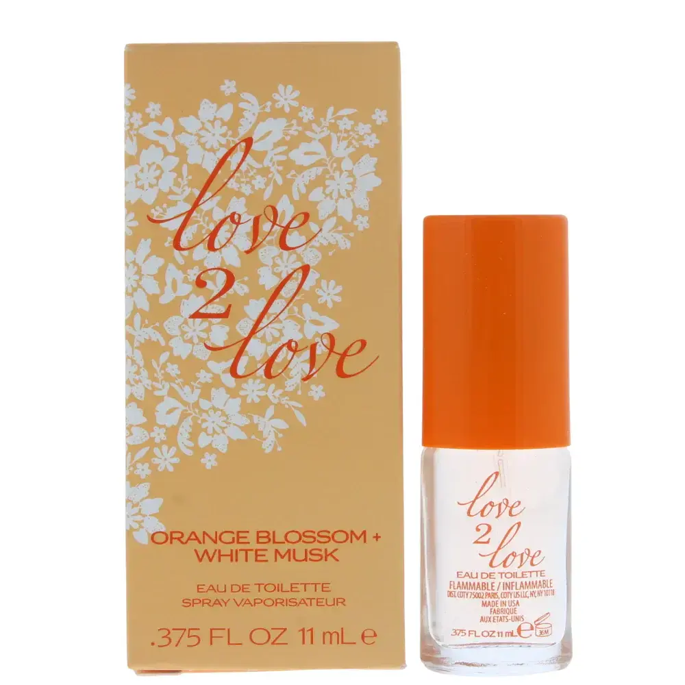 Love 2 Love Orange Blossom + White Musk (EDT) tualetes ūdens sievietēm 11 ml