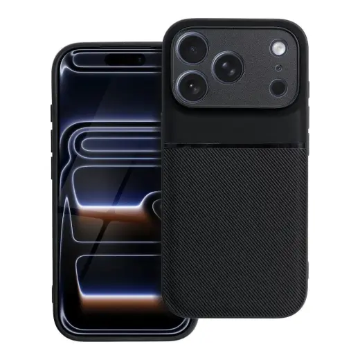 NOBLE phone case for iPhone 17 Pro black
