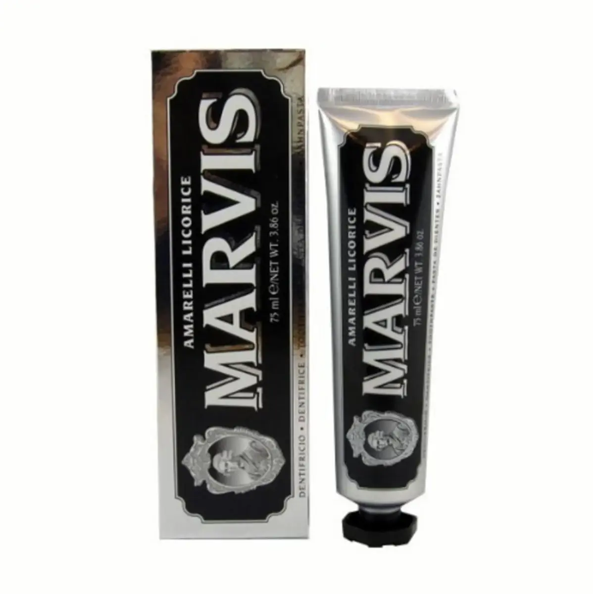 Marvis, Amarelli Licorice, Plaque, Toothpaste, 25 ml