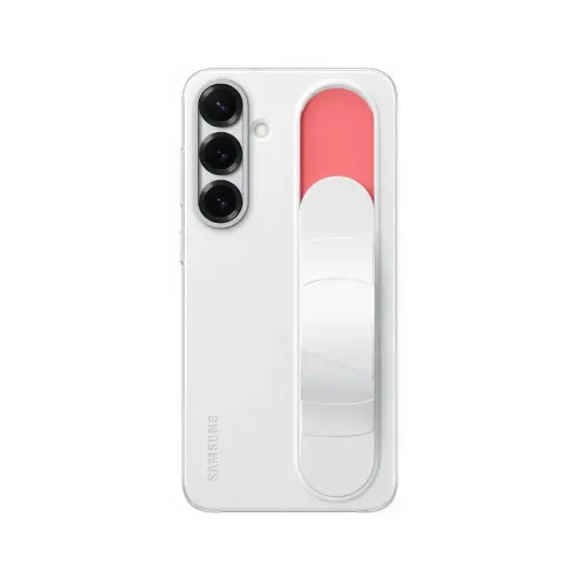 Samsung EF-GS936CWE Standing Grip phone case with stand for Samsung Galaxy S25+ white (Damaged Package)