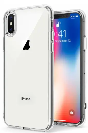 Fusion Ultra Back Case 0.3 mm Protect Silicone Case For Apple iPhone X | XS Transparent