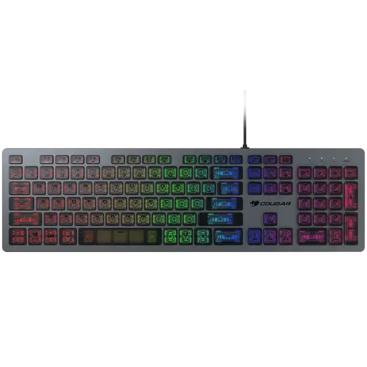 COUGAR VANTAR AX Gaming Keyboard, Aluminum RGB Scissor-Switch
