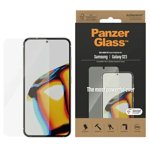 PanzerGlass Ultra-Wide Fit karastatud klaas telefonile Samsung Galaxy S23 | Samsung Galaxy S911