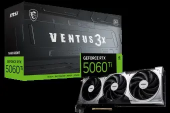 Videokarte MSI NVIDIA GeForce RTX 5060 Ti 16G VENTUS 3X OC
