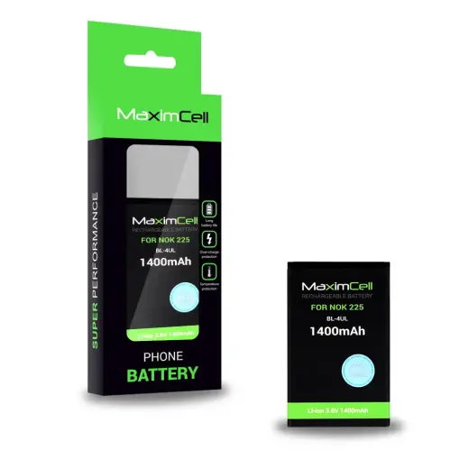 Maximcell Battery for Nokia 225 (BL-4UL) 1400mAh Li-ion