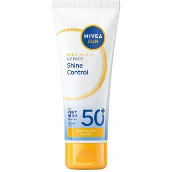 Nivea UV Face Shine Control SPF 50+ - Protective face cream 40ml