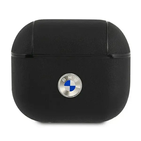 BMW Genuine Leather Silver Logo Case