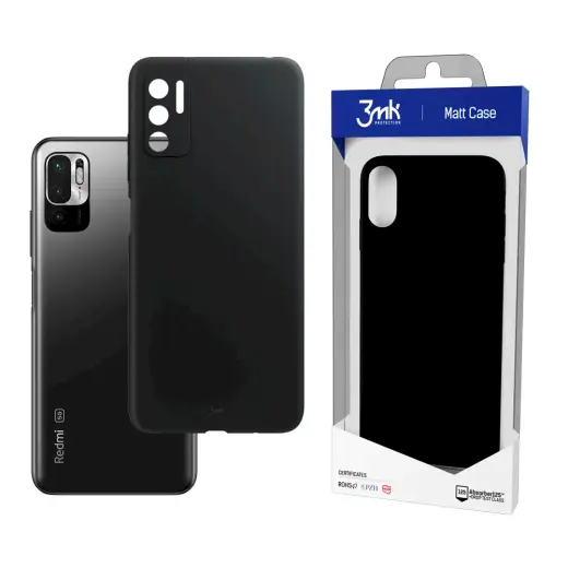 Xiaomi Redmi Note 10 5G - 3mk Matt Case black