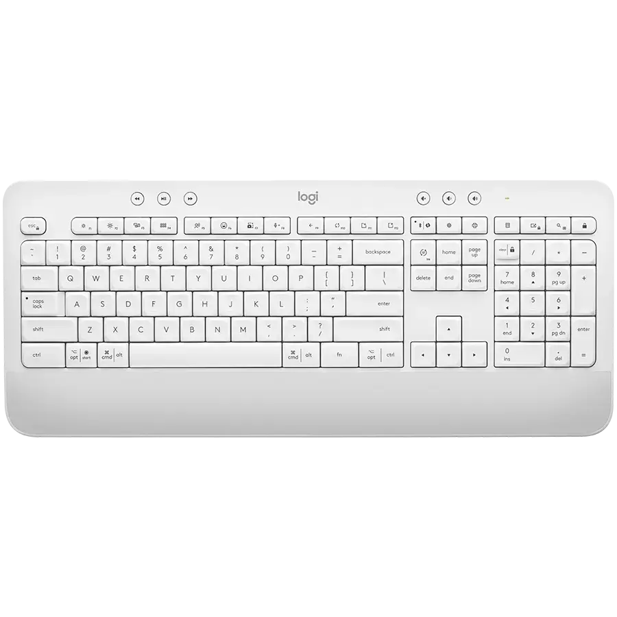 LOGITECH K650 SIGNATURE Bluetooth keyboard - OFF WHITE - RUS