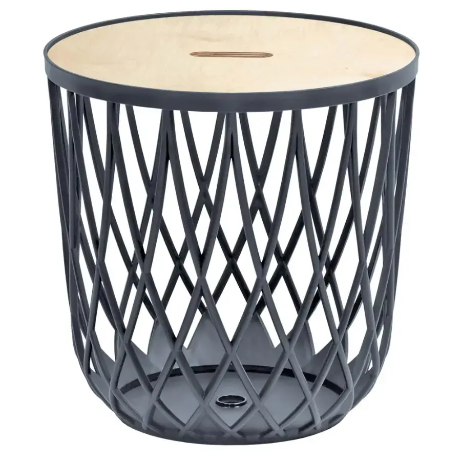 Prosperplast Basket with lid Uniqubo 44x44x45cm