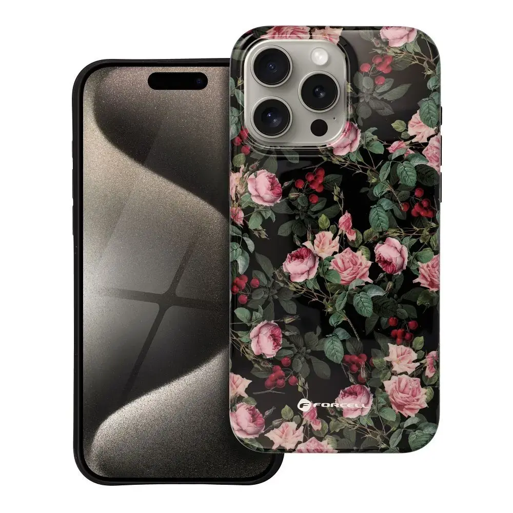 Forcell F-Protect Mirage maciņš ar MagSafe atbalstu telefonam iPhone 15 Pro Max rozā