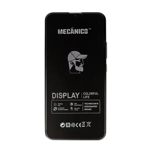 Mecanico LCD Screen T2O for Samsung Galaxy A34 5G black with frame