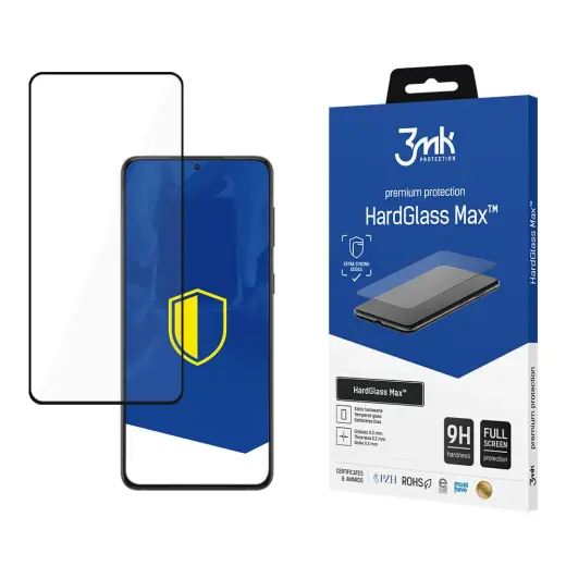 3mk HardGlass Max™ защитное стекло для телефона Samsung Galaxy S22 Plus черный